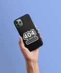 404 Person Not Found | Premium Quality Matt Vinyl Sticker