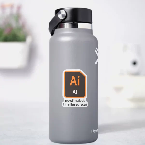 Adobe Illustrator File | Premium Quality Matt Vinyl Sticker