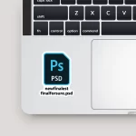 Adobe Photoshop File | Premium Quality Matt Vinyl Sticker