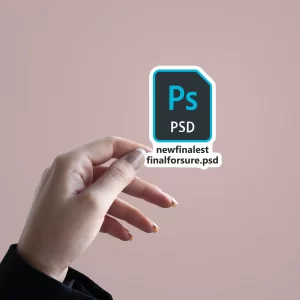 Adobe Photoshop File | Premium Quality Matt Vinyl Sticker