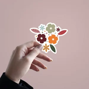 Flower | Premium Quality Matt Vinyl Sticker