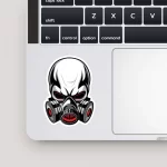 Gas mask | Premium Quality Matt Vinyl Sticker