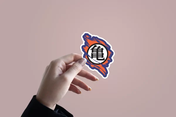 Goku Logo | Premium Quality Matt Vinyl Sticker