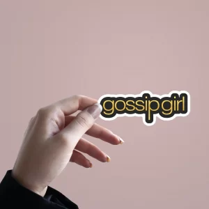 Gossipgirl| Premium Quality Matt Vinyl Sticker