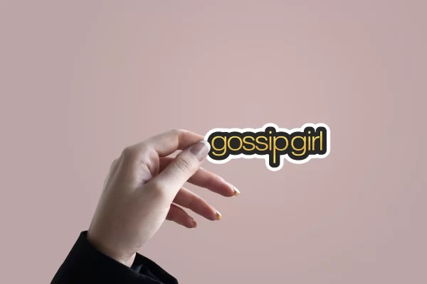 Gossipgirl| Premium Quality Matt Vinyl Sticker