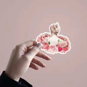 Flower Girl | Premium Quality Matt Vinyl Sticker