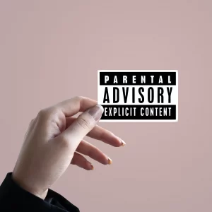 Parental Advisory | Premium Quality Matt Vinyl Sticker