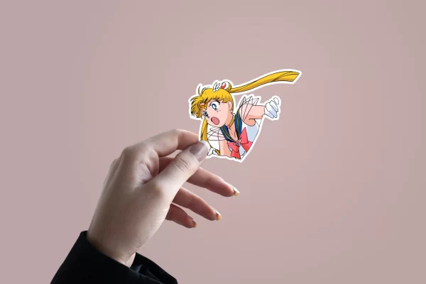 Anime Girl : Sailor Moon | Premium Quality Matt Vinyl Sticker