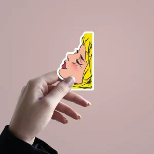 Broken Girl | Premium Quality Matt Vinyl Sticker