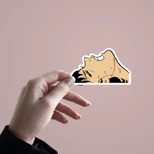 Frustated Girl | Premium Quality Matt Vinyl Sticker