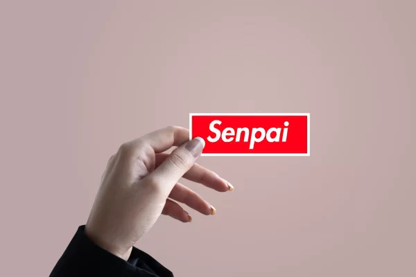 Senpai | Premium Quality Matt Vinyl Sticker