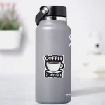 Coffe Is My Life | Premium Quality Matt Vinyl Sticker