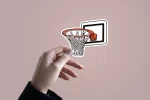 Basketball hook | Premium Quality Matt Vinyl Sticker