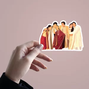 Kabhi Khushi Kabhi Gham | Premium Quality Matt Vinyl Sticker