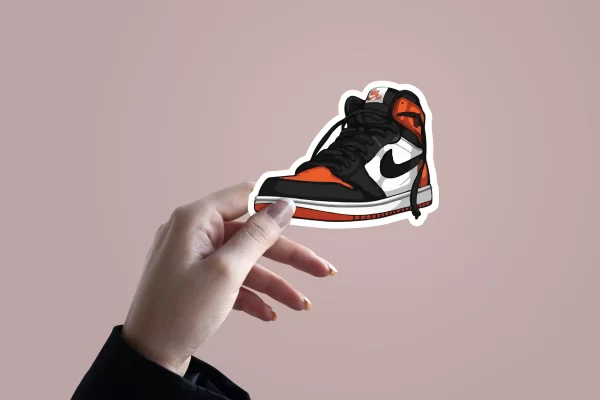 Jordon Sneakers | Premium Quality Matt Vinyl Sticker