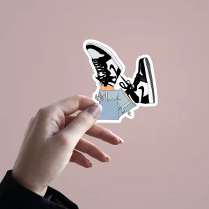 Playful Legs | Premium Quality Matt Vinyl Sticker