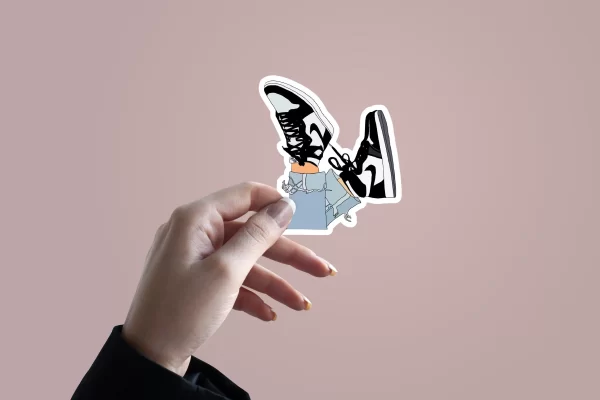 Playful Legs | Premium Quality Matt Vinyl Sticker