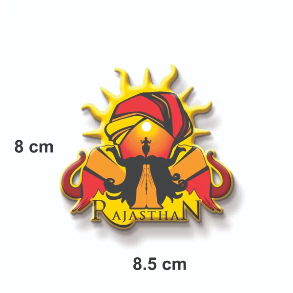 RAJSTHAN FRIDGE MAGNET | PACK OF 1