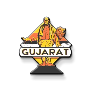 GUJRAT FRIDGE MAGNET | PACK OF 1