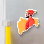 SHIVAJI MAHARAJ FRIDGE MAGNET | PACK OF 1