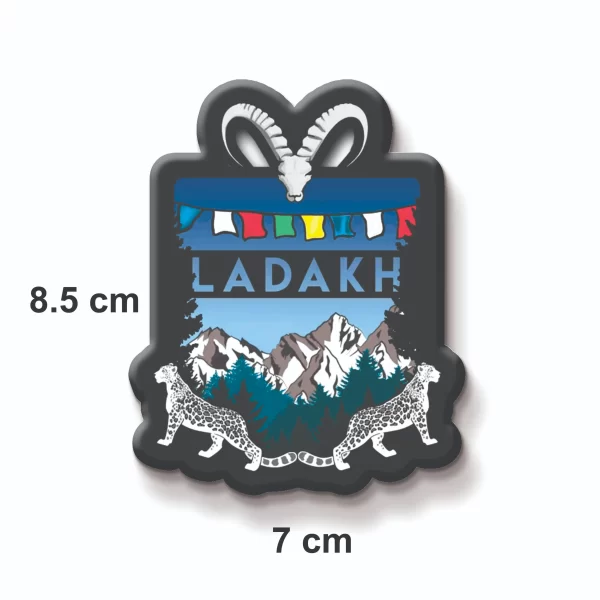 LADAKH BLUE FRIDGE MAGNET | PACK OF 1