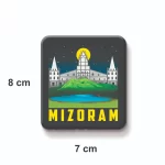 MIZORAM FRIDGE MAGNET | PACK OF 1