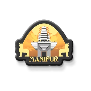 MANIPUR FRIDGE MAGNET | PACK OF 1