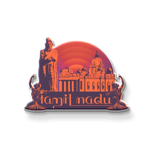 TAMILNADU FRIDGE MAGNET | PACK OF 1