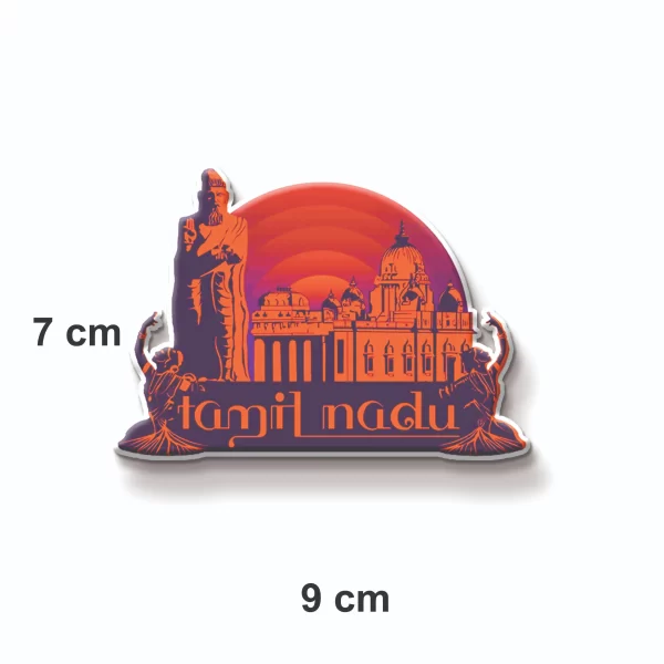 TAMILNADU FRIDGE MAGNET | PACK OF 1