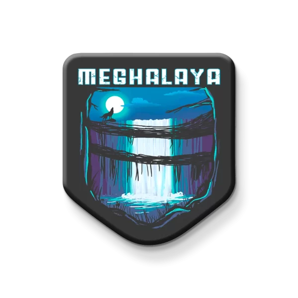 MEGHALAYA FRIDGE MAGNET | PACK OF 1