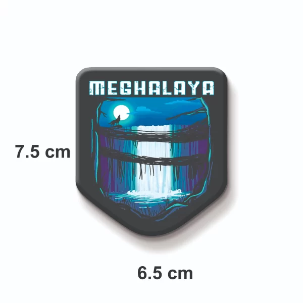 MEGHALAYA FRIDGE MAGNET | PACK OF 1