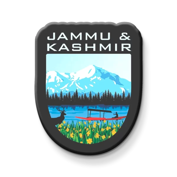 JAMMU&KASHMIR FRIDGE MAGNET | PACK OF 1