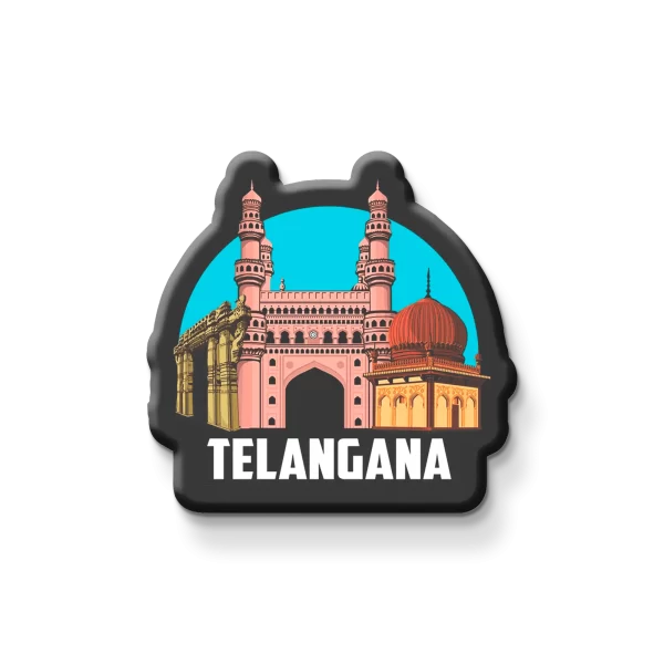 TELANGANA FRIDGE MAGNET | PACK OF 1