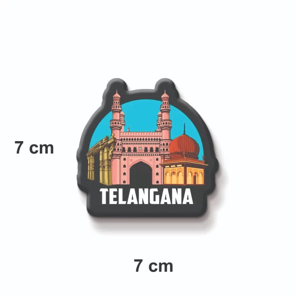 TELANGANA FRIDGE MAGNET | PACK OF 1