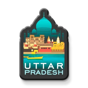 UTTAR PRADESH FRIDGE MAGNET | PACK OF 1