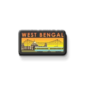 WEST BENGAL FRIDGE MAGNET | PACK OF 1