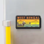 WEST BENGAL FRIDGE MAGNET | PACK OF 1