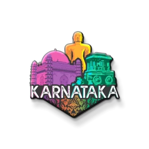 KARNATAKA FRIDGE MAGNET | PACK OF 1