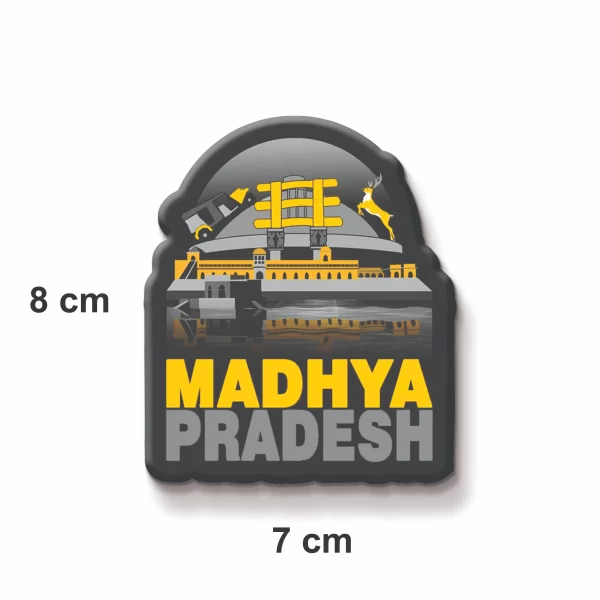 MADYA PRADESH FRIDGE MAGNET | PACK OF 1