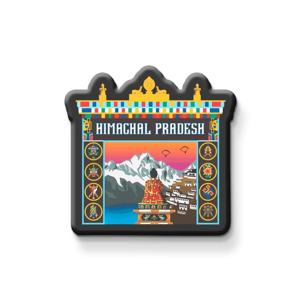 HIMACHAL PRADESH FRIDGE MAGNET | PACK OF 1