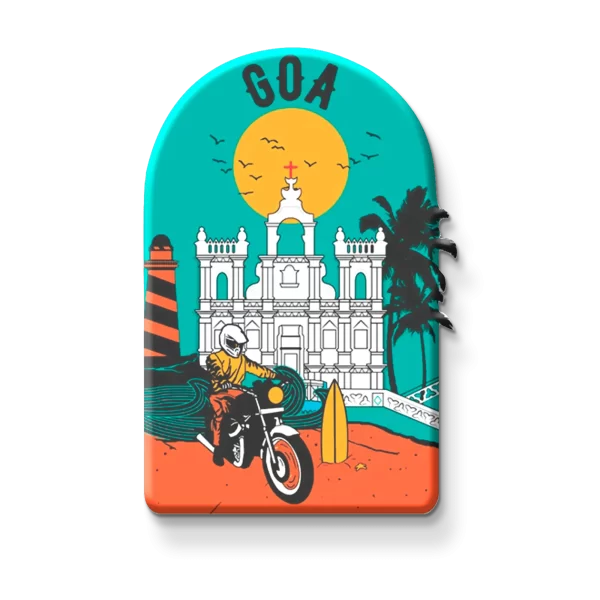 GOA FRIDGE MAGNET | PACK OF 1