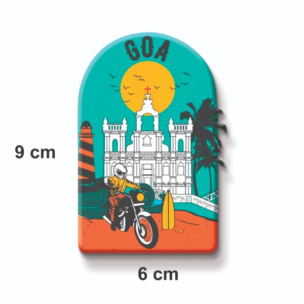 GOA FRIDGE MAGNET | PACK OF 1