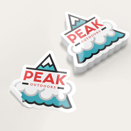 Customized Die Cut Stickers | Custom Shape Sticker