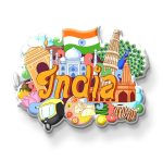 INDIA FRIDGE MAGNET | PACK OF 1