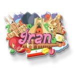 IRAN FRIDGE MAGNET | PACK OF 1