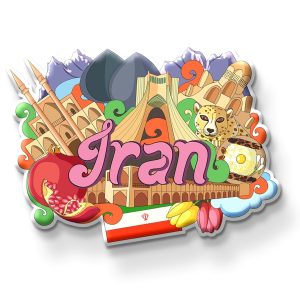 IRAN FRIDGE MAGNET | PACK OF 1