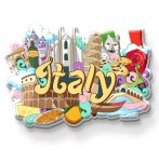 ITALY FRIDGE MAGNET | PACK OF 1