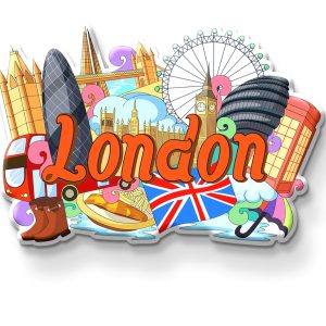 LONDON FRIDGE MAGNET | PACK OF 1