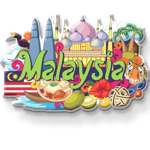 MALAYSIA FRIDGE MAGNET | PACK OF 1