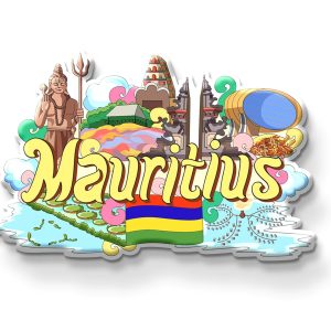 Mauritius FRIDGE MAGNET | PACK OF 1